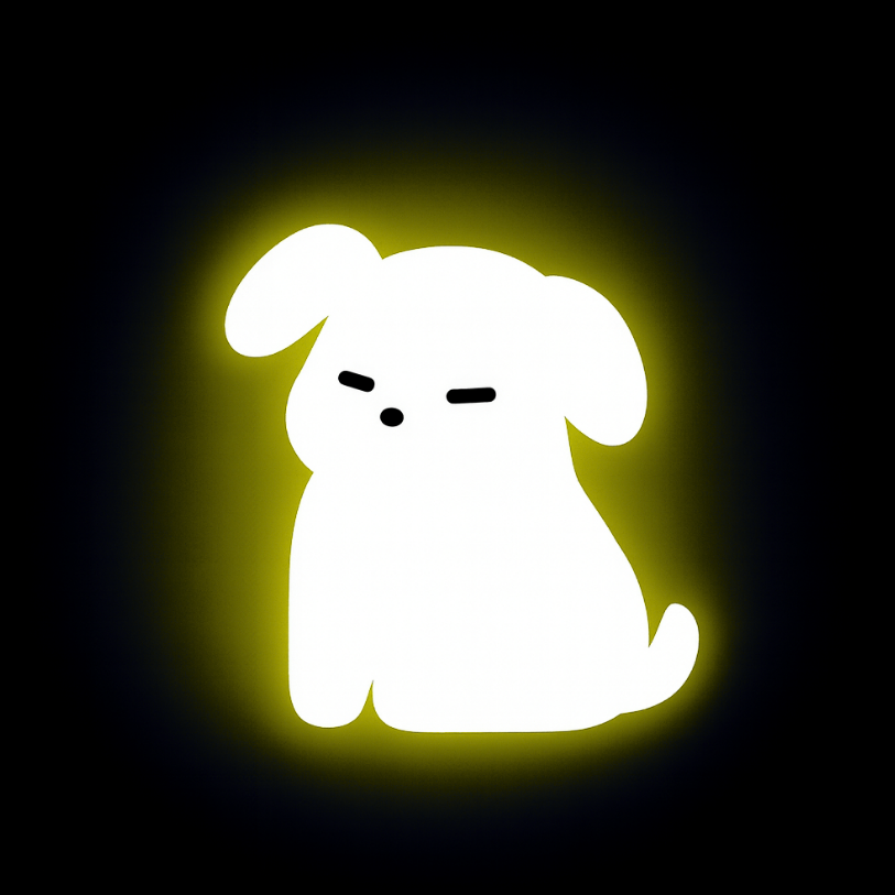 Divine pose of the Heaven Dog